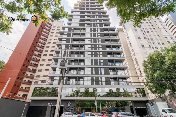 Studio com 1 dormitório para alugar, 25 m² por R$ 3.380,00/mês - Batel - Curitiba/PR