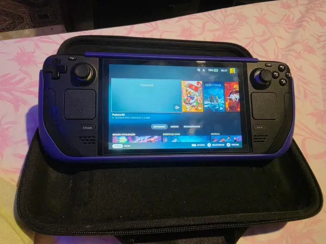 Steam Deck LCD 512Gb 96% Bateria