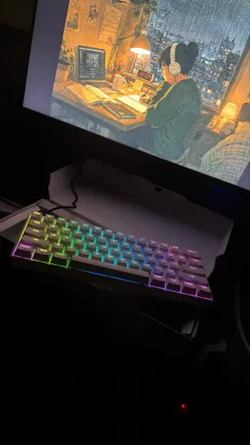Teclado Mecânico Gamer GK61/ SK61 Skyloong com switchs sortidas
