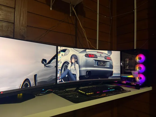 Pc gamer completo 1 monitor Ryzen 7 7800x3d + 9070 xt