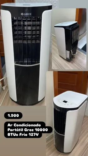Ar Condicionado Portátil Gree 10000 BTUs Frio 127V