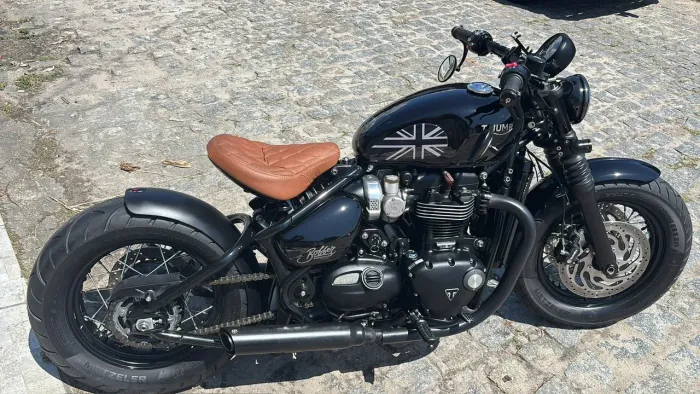 Triumph Bonneville Bobber Black 1200cc 2020