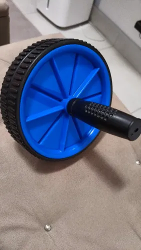 Roda Abdominal Dupla (Ab Wheel) - Ótimo Estado
