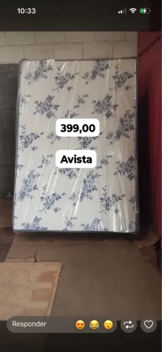 Cama de casal apenas 400,00