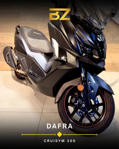 DAFRA CRUISYM 300 ABS - Baixo Km - Impecável 