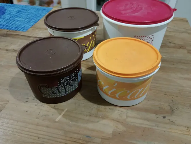 Potes Tupperware 
