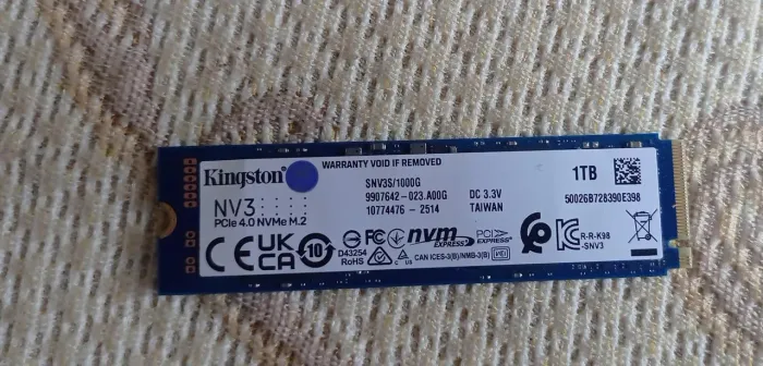 SSD Kingston 1tb