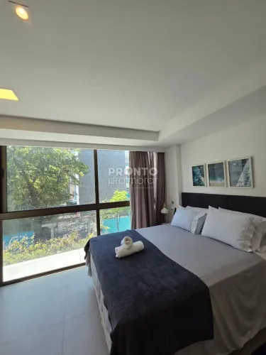 Flat com 1 quarto em Boa Viagem