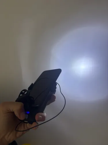 Lanterna Led Para Bicicleta Com Suporte De Celular E Buzina