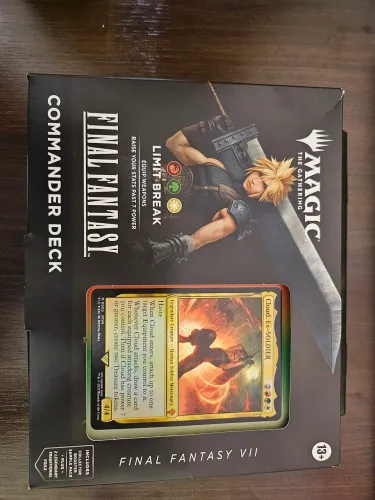 Magic CommanderMagic Commander Deck Final Fantasy VII Cloud Limit Break 