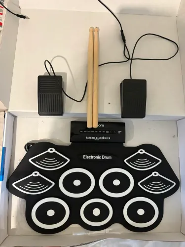 Bateria Eletrônica Exbom