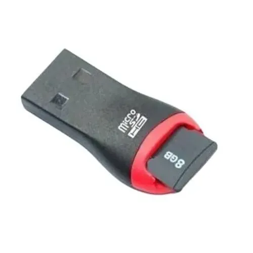 Adaptador Leitor de Cartão de Memória Micro SD para USB 2.0