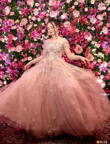 vestido 15 anos bordado 