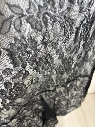 Vestido de festa com renda