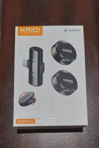 Microfone de lapela duplo para Android