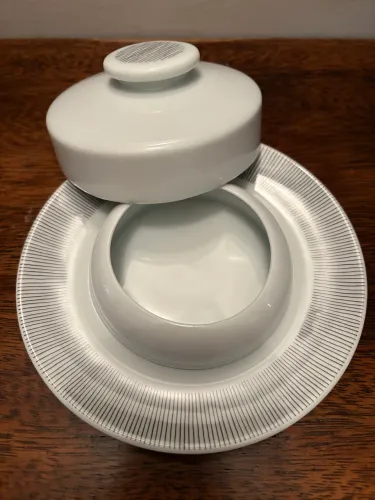 Manteigueira porcelana schmidt