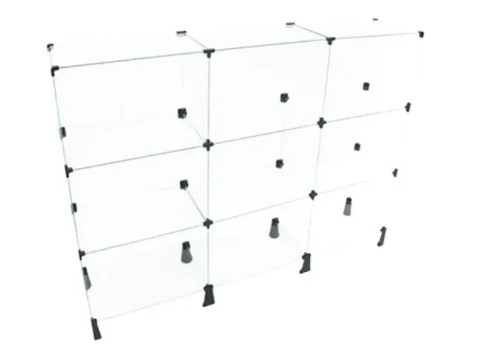 VENDO 2 VITRINE DE VIDRO PRA LOJAS DE ROUPAS, INFORMATICA E OUTROS