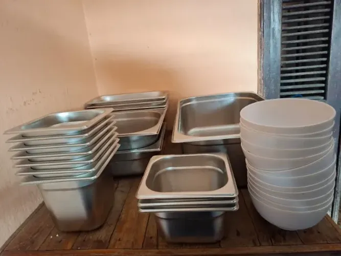 KIT SELF-SERVICE - CUBAS DE INOX