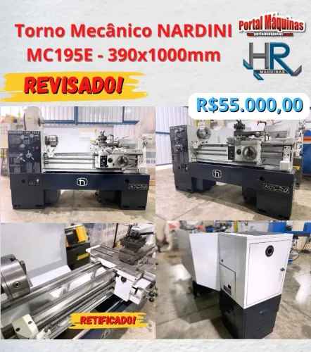 Torno mecânico Nardini mascote MC195E