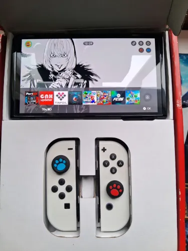 Nintendo switch oled DESBLOQUEADO!