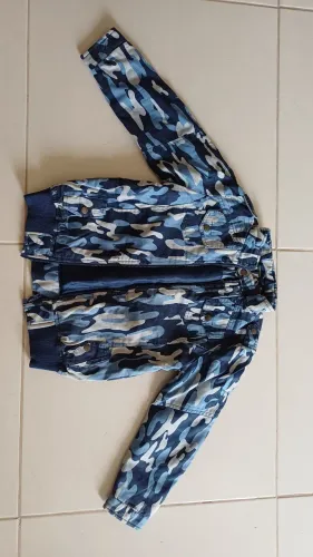 Jaqueta Camuflada Infantil