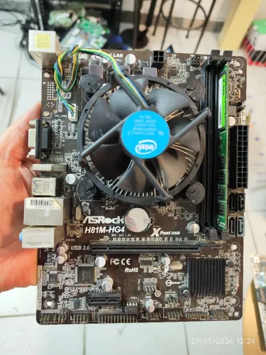 Kit Intel i5 4690 + H81Asrock + 8GB