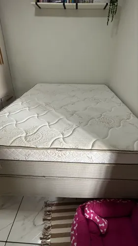 Cama box casal
