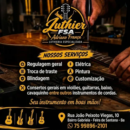 Serviços de Lutheria