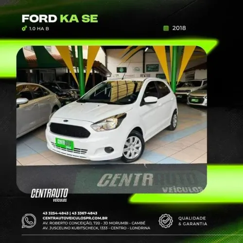 Ford KA 1.0 SEL Tivct Flex 5P 2018