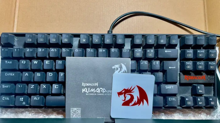 Kit Gamer Redragon Kumara Pro RGB + Mouse Cobra