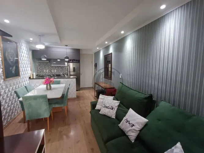 Apartamento para venda no Alpha Club Residencial, 3 quartos , 1 suíte e 2 vagas cobertas.