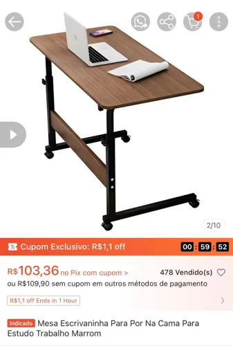 Mesa de estudos
