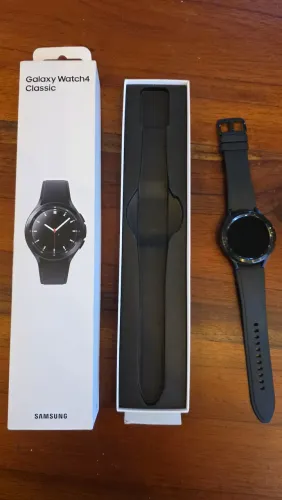 Smartwatch Galaxy Watch4 Classic 42mm 16g Preto Samsung