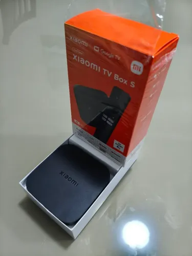 Xiaomi TV Box S 2ª Geração 4K | Google TV | Semi Novo (Só Testado)