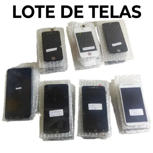 Lote de telas celulares diversos