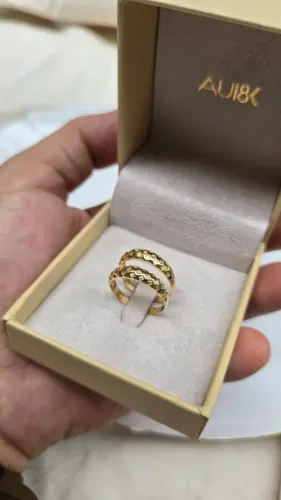Aparadores Pineapple em Ouro 18k