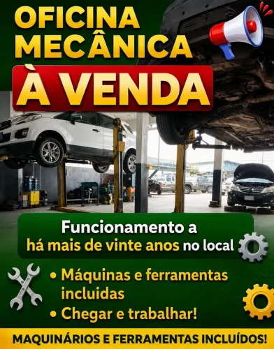 Vendo oficina mecânica na Asa Sul - W2