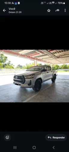 Toyota Hilux CD 4X4 2.8 Diesel Mec. 2021