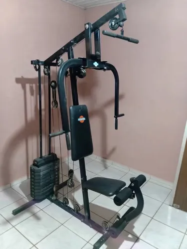 Estação de Musculação Completa Kenkorp - Ideal para Treinar em Casa