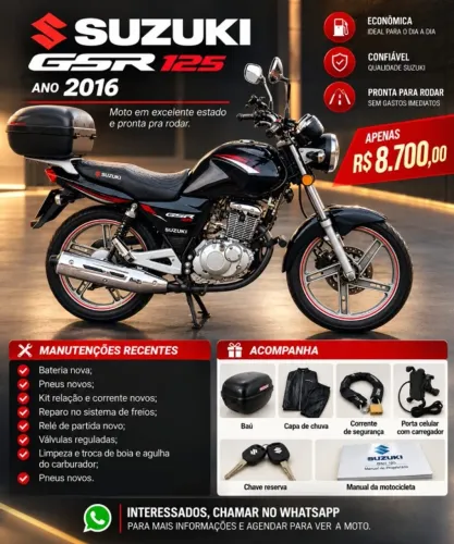 Suzuki GSR 125 2016