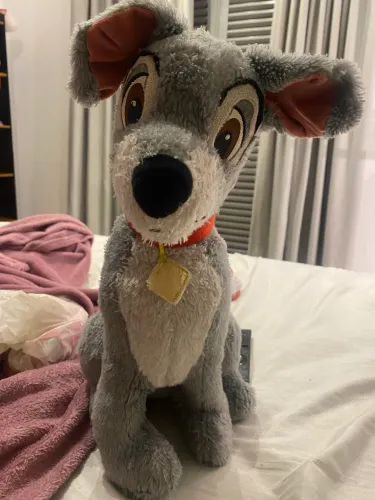Disney Pelúcia Vagabundo de a dama e o vagabundo