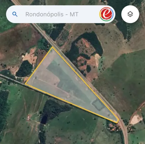 Ponto Comercial com 100.000m2, BR-364/163, entrada de Rondonópolis, Trevo S. L. Fatima-MT
