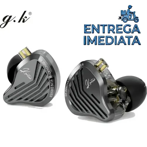 Fone GK Kunten - Sem Microfone Alta Qualidade Novo Caixa Lacrada