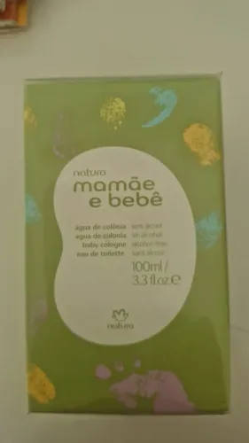 Colônia Natura Mamãe e Bebê 100ml - LACRADA