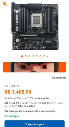 Placa mãe B850M