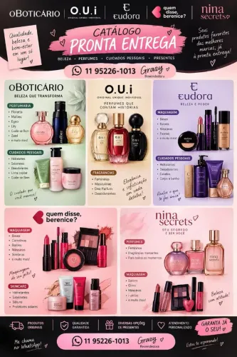 Produtos a pronta entrega O Boticário