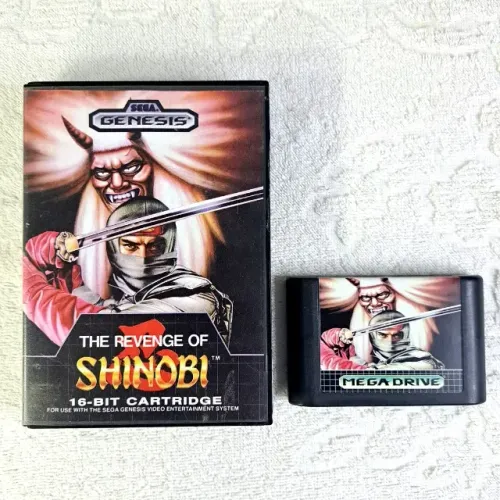 The Revenge Of Shinobi Genesis - Mega Drive - Original Sega