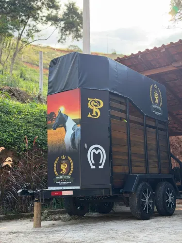 Carretinha para cavalo