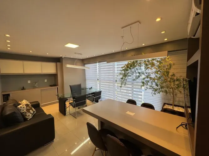 SALA COMERCIAL MOBILIADA PARA LOCAÇÃO ED. CONCORDE, ao lado do Centro Politico - Cuiabá -