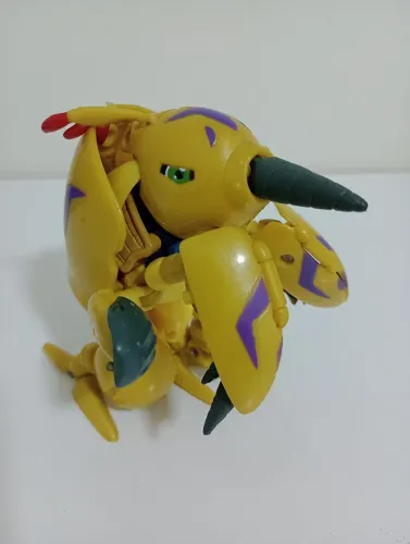 Boneco Digimon Digmon Digivolving 